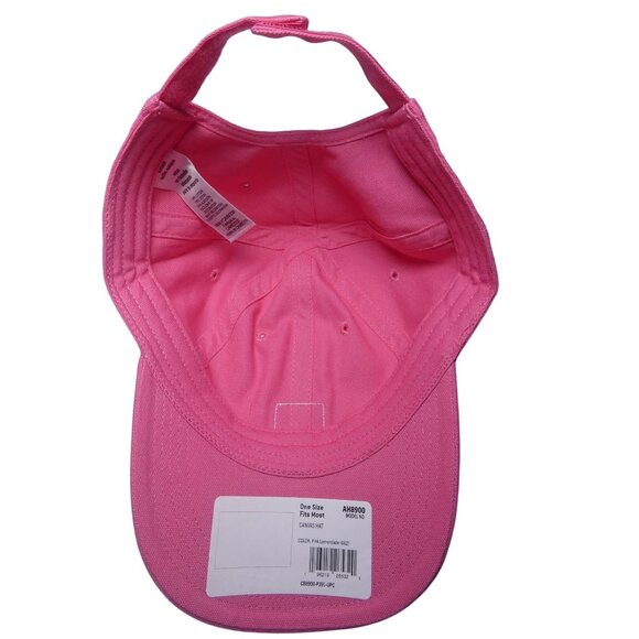 Carhartt Canvas Baseball Cap Pink Lemonade AH8900 One Size‎ Fits All - Picture 2 of 6